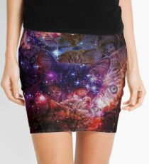 Kitty Galaxy Mini Skirt