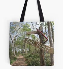 Fire Point Tote Bag