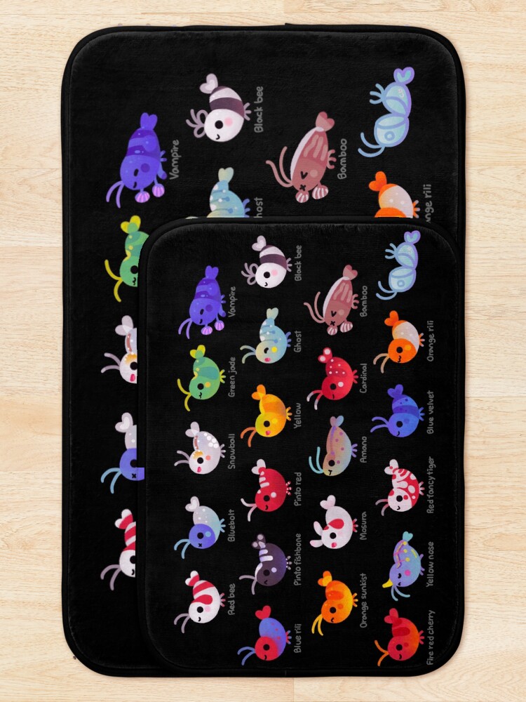 Alternate view of Freshwater shrimp - name Bath Mat
