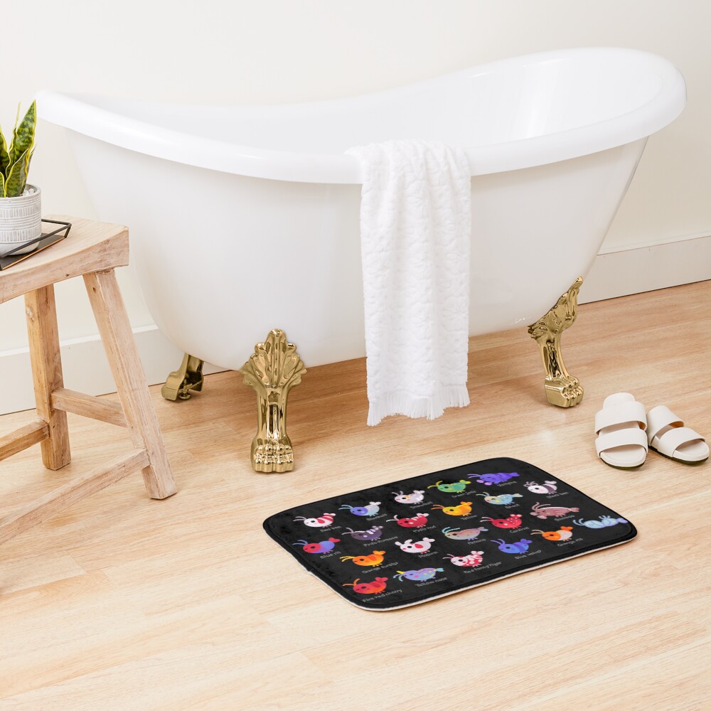 Freshwater shrimp - name Bath Mat
