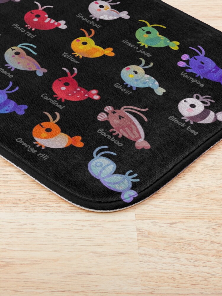 Alternate view of Freshwater shrimp - name Bath Mat