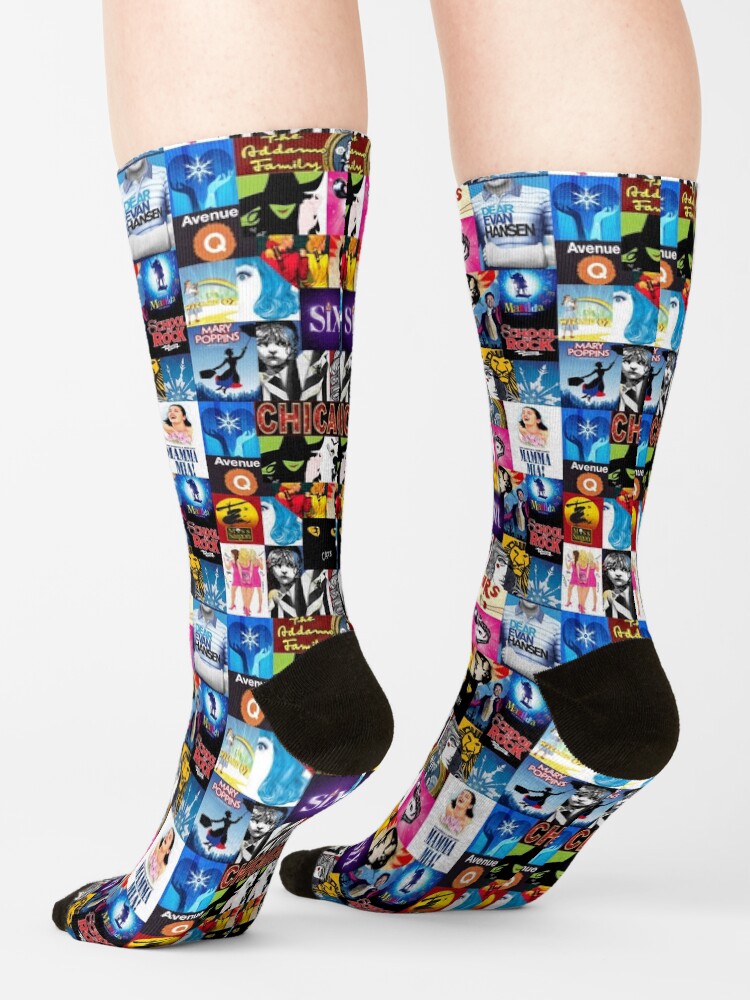 Alternate view of Musical Collage Socks
