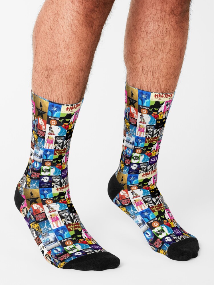 Alternate view of Musical Collage Socks
