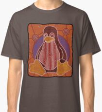 Tux (Solid background) Classic T-Shirt