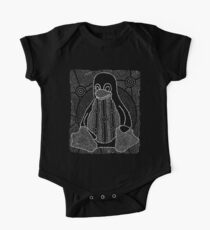Tux (Monochrome) One Piece - Short Sleeve