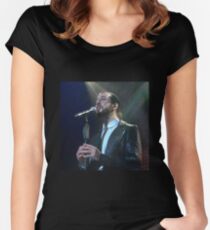 Avi Kaplan -- Standing By Women's Fitted Scoop T-Shirt