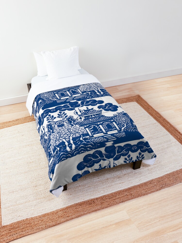 "Blue Willow Chinoiserie Blue And White Porcelain Inspiration