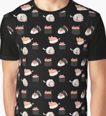 Sushi Cats Graphic T-Shirt