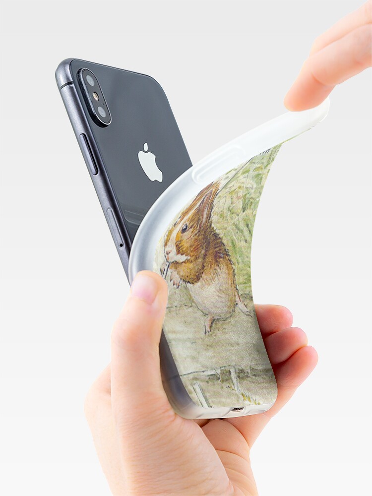 Alternate view of Guinea Pig Gardeners - Beatrix Potter iPhone Case & Cover