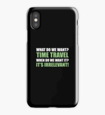 Time Travel iPhone Case