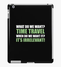 Time Travel iPad Case/Skin