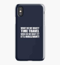 Time Travel iPhone Case