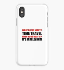 Time Travel iPhone Case