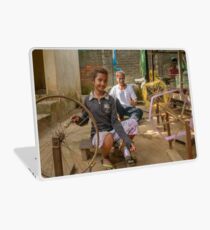 Silk Thread Laptop Skin