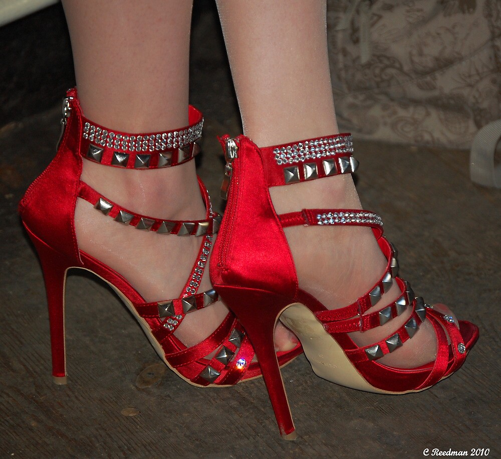 Sexy Red Heels By Clive Reedman Redbubble