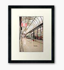 Cathedral Arcade, Melbourne Framed Print