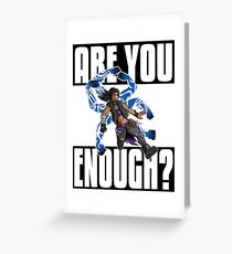 Amara The Siren Are You Enough? Borderlands 3 The Tiger of Partali Greeting Card