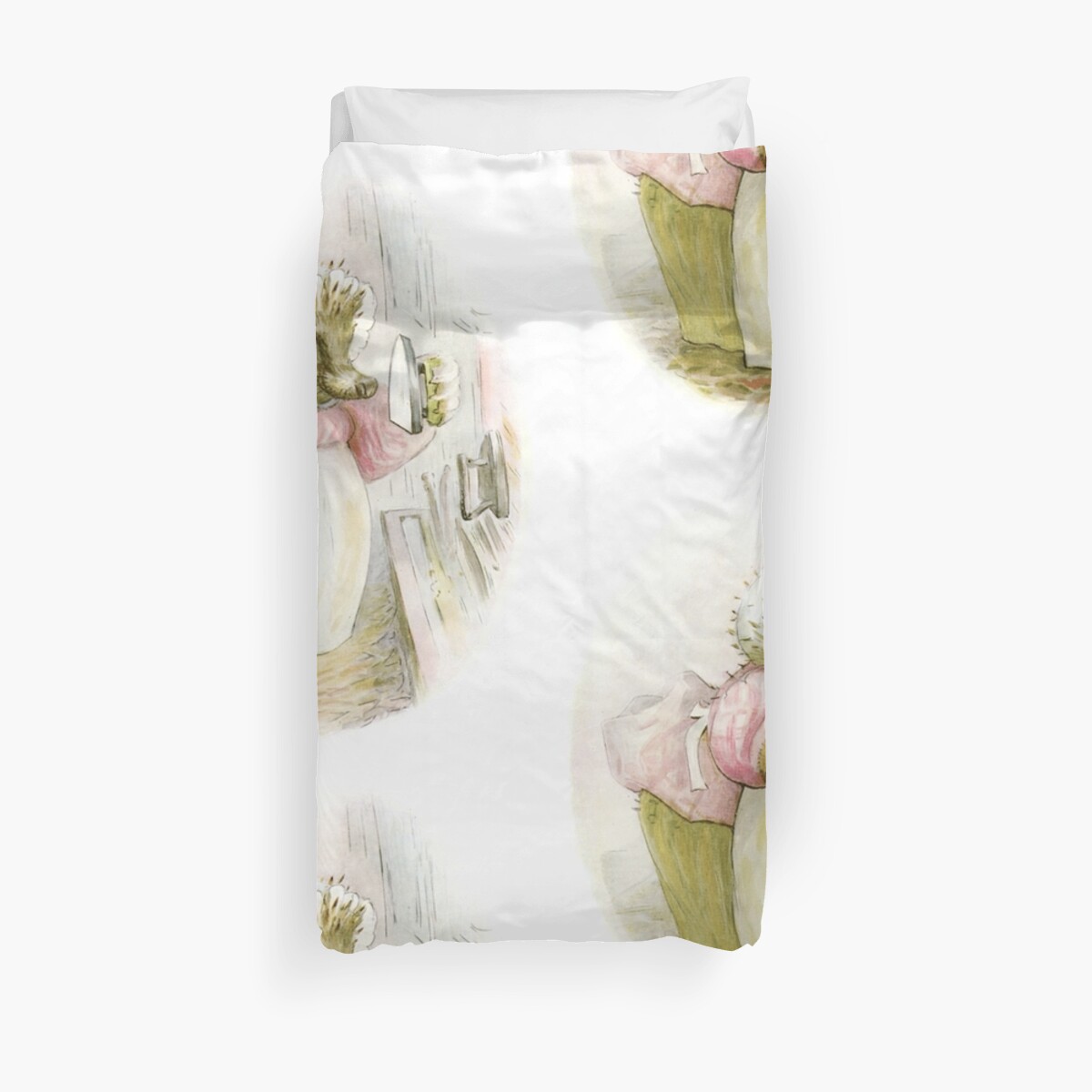 Mrs Tiggy Winkle Beatrix Potter Duvet Cover By Forgottenbeauty