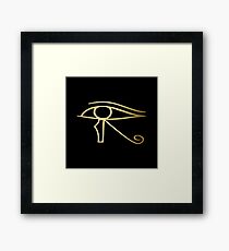 Eye of Horus Egyptian symbol Framed Print
