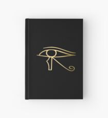 Eye of Horus Egyptian symbol Hardcover Journal