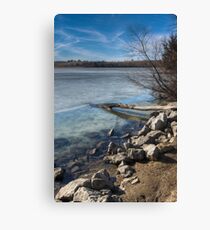 Diamond Lake - Montezuma, IA Leinwanddruck