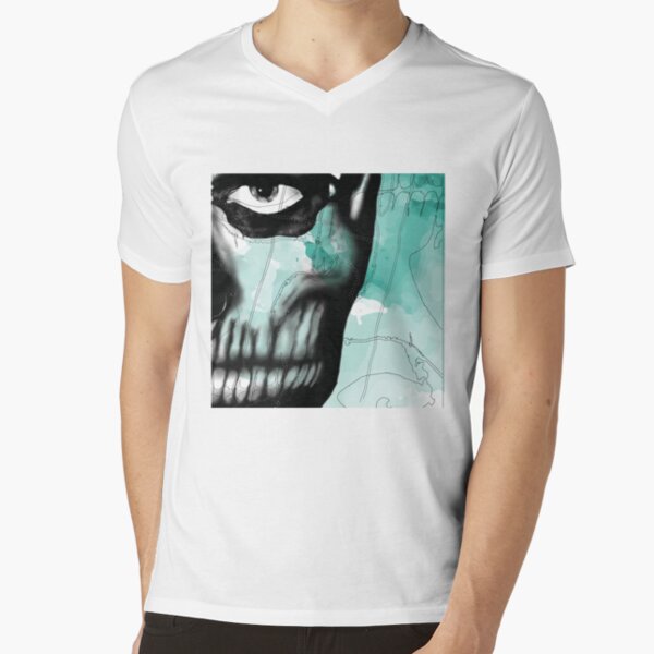 Rick Genest #3 V-Neck T-Shirt
