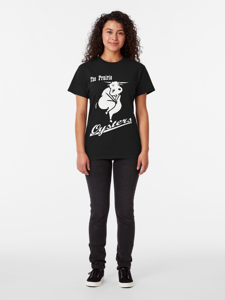 Alternate view of The Prairie Oysters Logo Classic T-Shirt