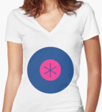 Community Greendale logo Women's Fitted V-Neck T-Shirt