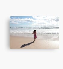 The Little Photographer Canvas Print