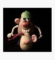 mr potato head,,,,, Photographic Print