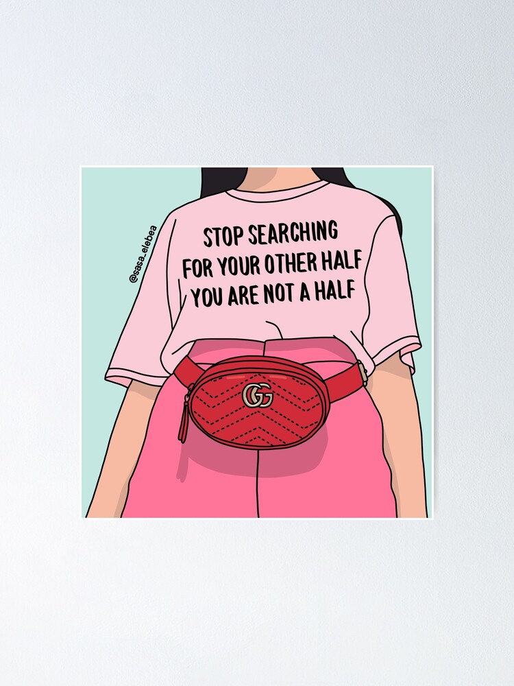 Alternate view of Half by Sasa Elebea Poster