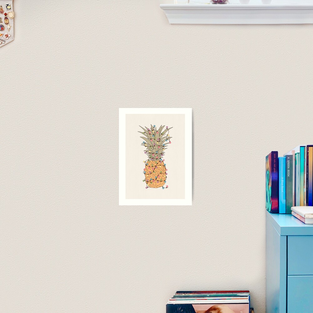 Tropical Lights Art Print