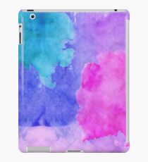 Vinilo o funda para iPad Pink, Purple, Teal, and Blue Watercolor Smudges