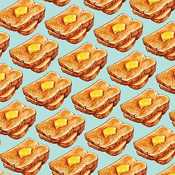 Artwork thumbnail, Buttered Toast Pattern by KellyGilleran