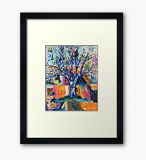 ‎''HERALD TO SPRING (BRADFORD PEAR TREE)' Framed Print