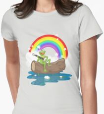 The Rainbow Connection Women's Fitted T-Shirt