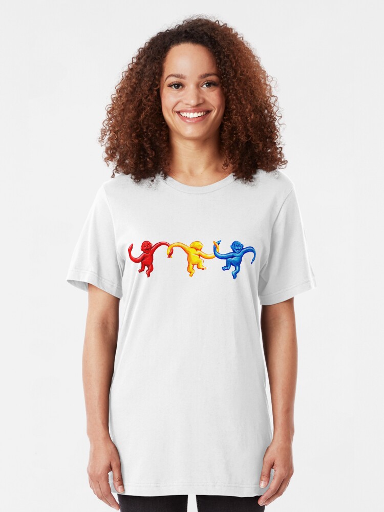 3 monkeys t shirt