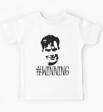 Charlie Sheen Is Winning Kids Tee