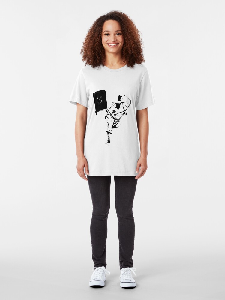 Alternate view of "Art Therapy (8)" Clothing Slim Fit T-Shirt