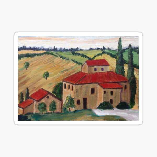 Tuscany Sticker