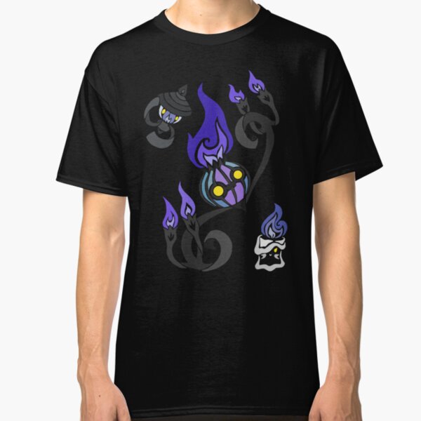 Flames of the Forgotten - Chandelure, Lampent and Litwick Classic T-Shirt