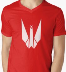 Paper Origami Crane Men's V-Neck T-Shirt