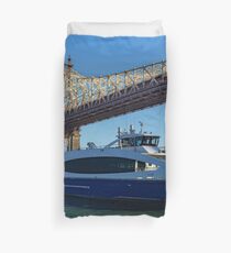 NYC Ferry - Roosevelt Island Duvet Cover