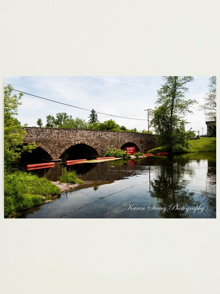 "The Historical Lyndhurst Bridge (Lyndhurst, Ontario)" Photographic
