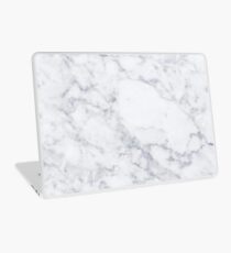 Vinilo para portátil Mármol blanco