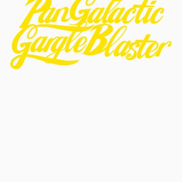 pan galactic gargle blaster t shirt