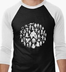 Monsters Men's Baseball ¾ T-Shirt