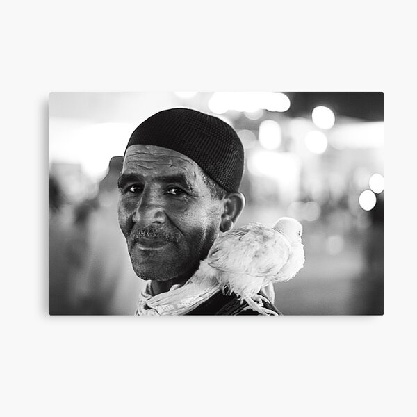 The Birder Canvas Print