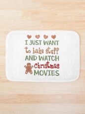 Bake & Watch Movies Bath Mat