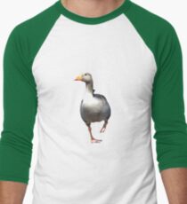 Goose on the Loose Men's Baseball ¾ T-Shirt